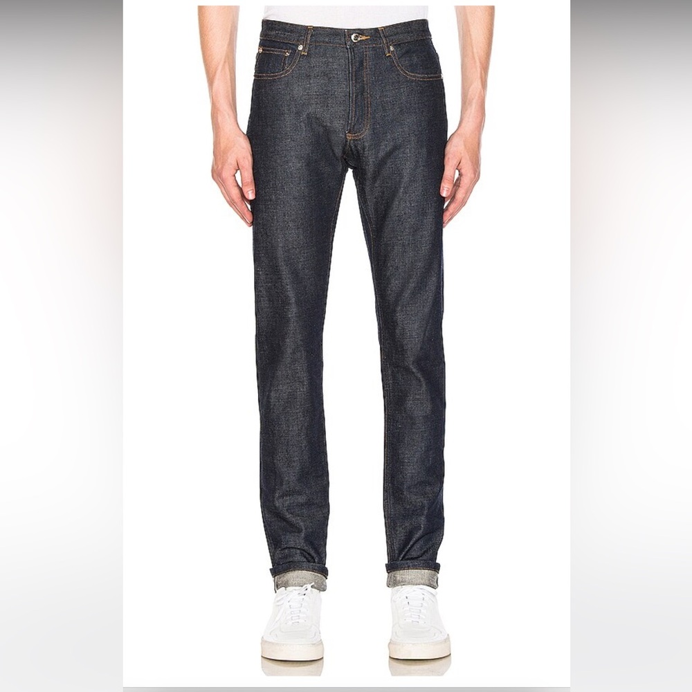 A.P.C. Men’s Petit New Standard Straight Leg Jean in Indigo